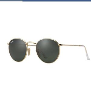 Ray ban round metal